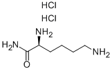 H-LYS-NH2 2HCL Structural