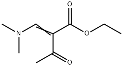 Ethyl 2-acetyl-3-(dimethylamino)acrylate Structural