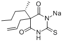 S(-)-Thioamylal sodium