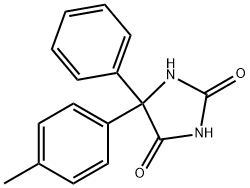 5-(4-METHYLPHENYL)-5-PHENYLHYDANTOIN Structural