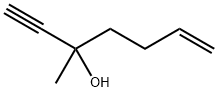 3-METHYL-6-HEPTEN-1-YN-3-OL Structural