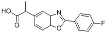 2-(4-Fluorophenyl)-α-methyl-5-benzoxazoleacetic acid