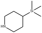 Piperidine, 4-(trimethylsilyl)- (9CI) Structural
