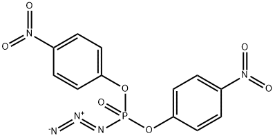 BIS(P-NITROPHENYL) AZIDOPHOSPHONATE Structural