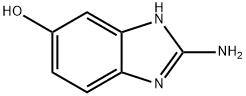 1H-Benzimidazol-5-ol,2-amino-(9CI) Structural