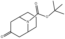 N-Boc-9-azabicyclo[3.3.1]nonan-3-one Structural