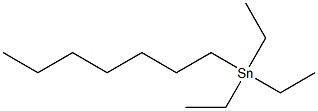 MONO-N-HEPTYLTRIETHYLTIN Structural