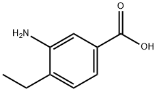 3-AMINO-4-ETHYLBENZOIC ACID Structural