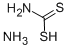 Ammonium dithiocarbamate Structural