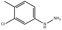 (3-CHLORO-4-METHYLPHENYL)HYDRAZINE HYDROCHLORIDE Structural