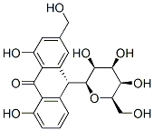 10-Glucopyranosyl-1,8-dihydro-3-(hydroxymethyl)-9-anthracenone, (10S)-beta-D-Glucopyranoside-aloe, Aloin A, Aloe-Emodin, Moquizone