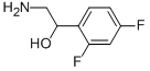 2-amino-1-(2,4-difluorophenyl)ethanol Structural