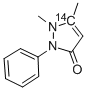 ANTIPYRINE-3-14C Structural