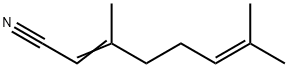 3,7-Dimethyl-2,6-octadienenitrile Structural