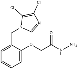 2-[2-[(4,5-DICHLORO-1H-IMIDAZOL-1-YL)METHYL]PHENOXY]ETHANOHYDRAZIDE