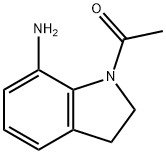 1-ACETYL-7-AMINO-2,3-DIHYDRO-(1H)-INDOLE Structural