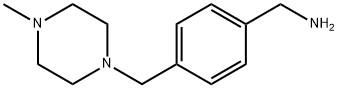 [4-[(4-METHYLPIPERAZIN-1-YL)METHYL]PHENYL]METHYLAMINE Structural