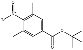 tert-butyl 3.5-dimethyl-4-nirtobenzoate