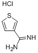 3-THIOPHENECARBOXIMIDAMIDE HYDROCHLORIDE Structural