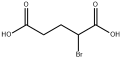 S-2--Bromo Glutaric acid Structural