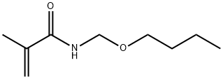 N-N-BUTOXYMETHYL METHACRYLAMIDE Structural