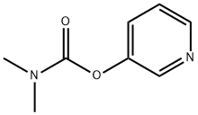 3-Pyridyl dimethylcarbamate Structural