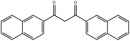 Bis(2-naphthoyl)methane Structural