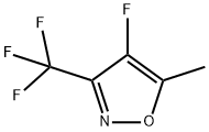 Isoxazole, 4-fluoro-5-methyl-3-(trifluoromethyl)- (9CI) Structural