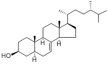 5-alpha-ergost-7-en-3-beta-ol  Structural