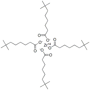 zirconium(4+) neodecanoate Structural