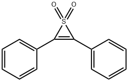 Diphenylthiirene 1,1-dioxide Structural