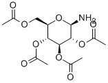 2,3,4,6-TETRA-O-ACETYL-BETA-D-GLUCOPYRANOSYLAMINE Structural