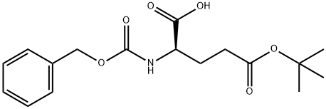 Z-D-GLU(OTBU)-OH Structural