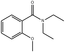 N,N-DIETHYL-2-METHOXY-BENZAMIDE Structural