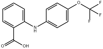 N-(4-TRIFLUOROMETHOXYPHENYL)ANTHRANILIC ACID Structural