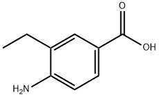 4-Amino-3-ethylbenzoic acid Structural