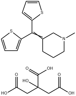 Tipepedinecitrate Structural