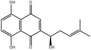 5,8-Dihydroxy-2-[(1R)-1-hydroxy-4-methyl-pent-3-enyl]naphthalene-1,4-dione