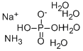 SODIUM AMMONIUM HYDROGEN PHOSPHATE TETRAHYDRATE Structural