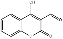 4-HYDROXY-2-OXO-2H-CHROMENE-3-CARBALDEHYDE Structural