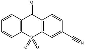 9-OXO-9H-THIOXANTHENE-3-CARBONITRILE-10,10-DIOXIDE Structural