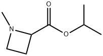 Isopropyl 1-methyl-2-azetidinecarboxylate Structural