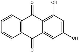 1,3-DIHYDROXYANTHRAQUINONE Structural