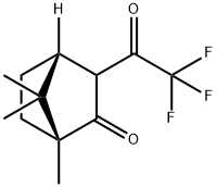 3-TRIFLUOROACETYL-D-CAMPHOR Structural