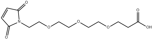 Maleimido-Tri(Ethylene Glycol)-Propionic Acid Structural