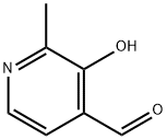 3-HYDROXY-2-METHYLPYRIDINE-4-CARBOXALDEHYDE Structural Picture