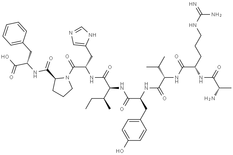 ANGIOTENSIN 1/2 + A (2 - 8) Structural