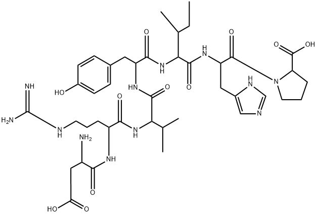 ASP-ARG-VAL-TYR-ILE-HIS-PRO Structural