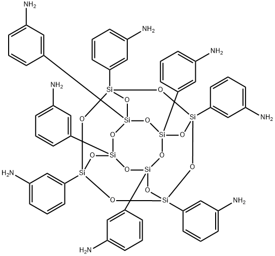 OCTA(AMINOPHENYL)-T8-SILESQUIOXANE Structural