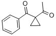 1-ACETYL-1-BENZOYLCYCLOPROPANE Structural